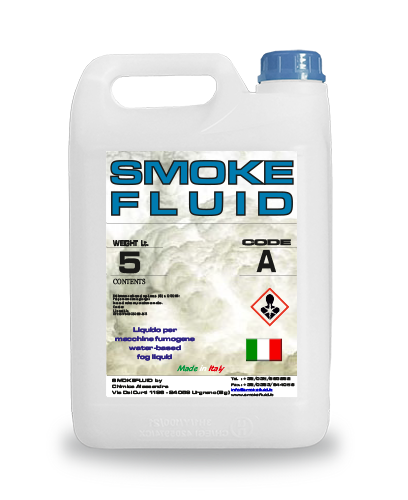 Liquido per macchine fumogene a base d'acqua