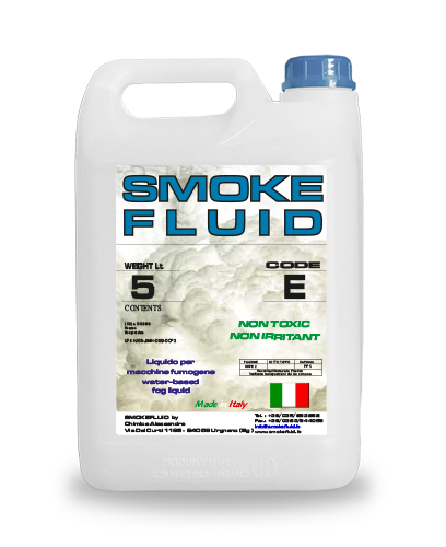 Liquido per macchine fumogene a base d'acqua