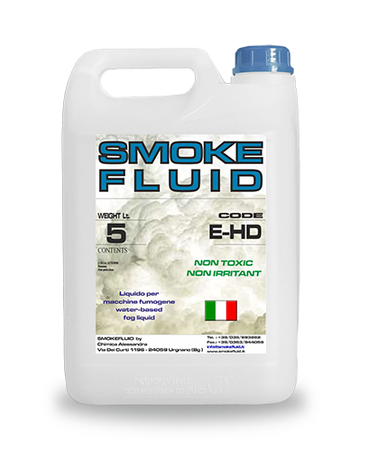 Liquido per macchine fumogene a base d'acqua