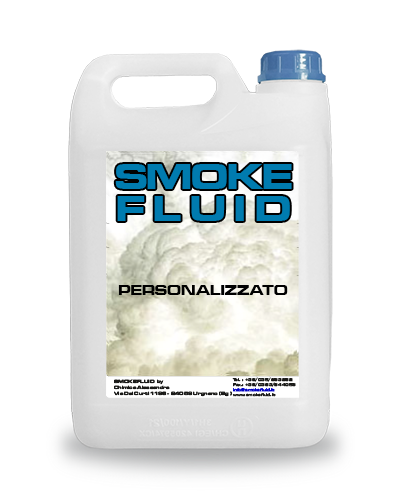 Liquido per macchine fumogene a base d'acqua personalizzati