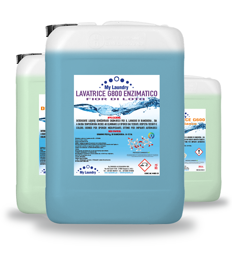 Detergenti professionali per lavanderie